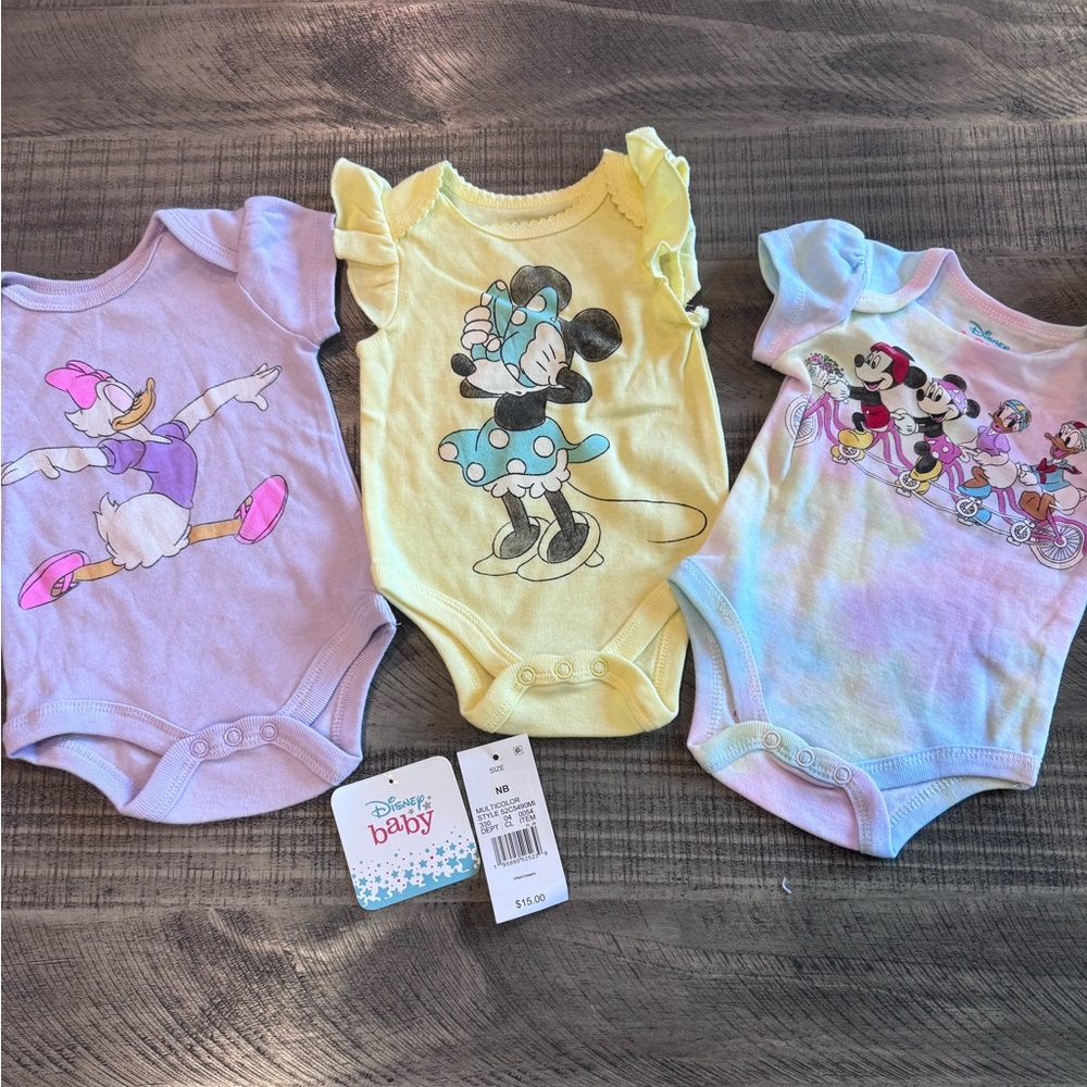 Disney Baby onesies- size NB